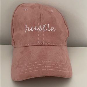 Suede Pink Hat